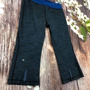 Lululemon | Cropped Blue Grey Marble | 8